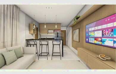 Imagem: A casa possui 2 Dormitórios, 1 Banheiro, 2 Vagas na garagem