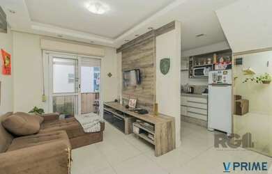 Imagem: O apartamento na cobertura possui 2 Dormitórios, 2 Banheiros