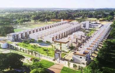 Imagem: A casa em condomínio possui 3 Dormitórios, 3 Banheiros, 2