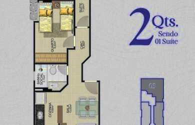 Imagem 3: Apartamento à poucos metros da orla da Praia do Morro