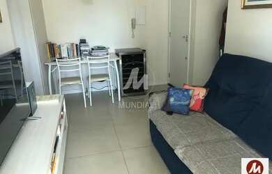 Imagem: O apartamento possui 1 Dormitório, 1 Banheiro, 1 Vaga na garagem