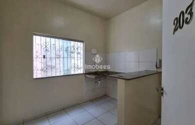 Imagem: A kitnet possui 1 Dormitório, 1 Banheiro, 30m² de Área e