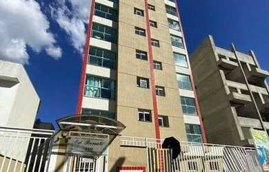 Imagem: O apartamento possui 1 Dormitório, 1 Banheiro, 1 Vaga na garagem