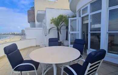 Imagem: O apartamento na cobertura possui 4 Dormitórios, 4 Banheiros