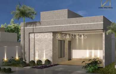 Imagem: A casa em condomínio possui 3 Dormitórios, 2 Banheiros, 2