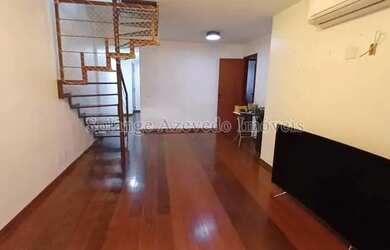 Imagem: O apartamento na cobertura possui 3 Dormitórios, 4 Banheiros