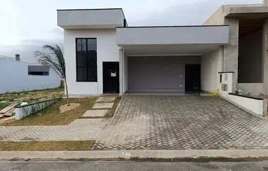 Imagem: A casa em condomínio possui 3 Dormitórios, 3 Banheiros, 4