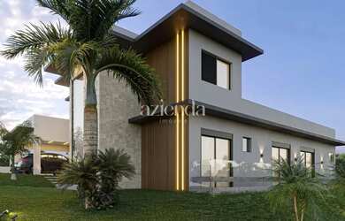 Imagem: A casa em condomínio possui 3 Dormitórios, 3 Banheiros, 2