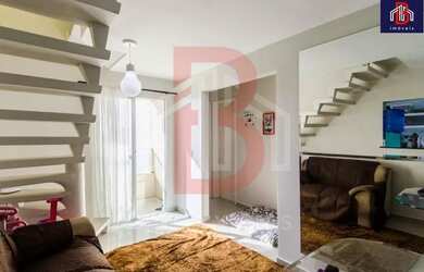 Imagem: O apartamento na cobertura possui 2 Dormitórios, 3 Banheiros