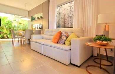 Imagem: A casa em condomínio possui 3 Dormitórios, 3 Banheiros, 2