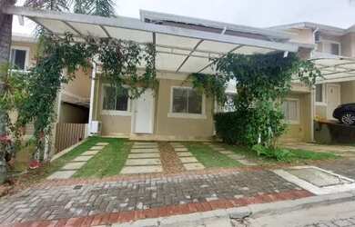 Imagem: A casa em condomínio possui 3 Dormitórios, 3 Banheiros, 2