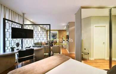 Imagem 6: Studio com 1 dormitório para alugar, 68 m² por R$ 13.910,00/mês - Vila...