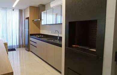 Imagem: O apartamento possui 1 Dormitório, 1 Banheiro, 1 Vaga na garagem