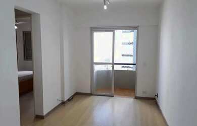 Imagem: O apartamento possui 1 Dormitório, 1 Banheiro, 2 Vagas na garagem