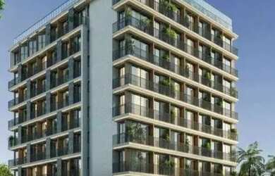 Imagem: O studio possui 1 Dormitório, 1 Banheiro, 21m² de Área e