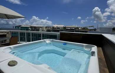 Imagem: O apartamento na cobertura possui 2 Dormitórios, 1 Banheiro