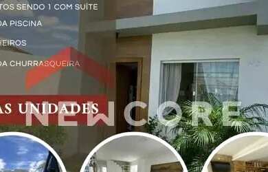 Imagem: A casa em condomínio possui 3 Dormitórios, 3 Banheiros, 2