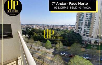 Imagem: O apartamento possui 3 Dormitórios, 2 Banheiros, 1 Vaga na