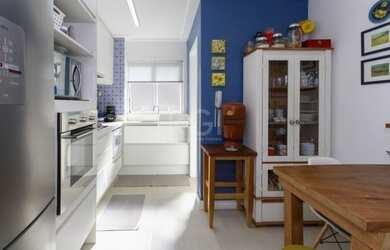 Imagem: O apartamento na cobertura possui 3 Dormitórios, 4 Banheiros