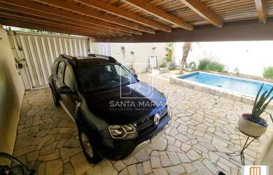 Imagem: A casa possui 3 Dormitórios, 3 Banheiros, 2 Vagas na garagem