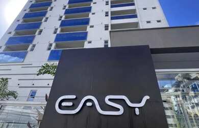 Imagem: O apartamento possui 1 Dormitório, 2 Banheiros, 1 Vaga na garagem