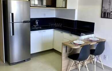 Imagem: O apartamento possui 1 Dormitório, 1 Banheiro, 38m² de Área