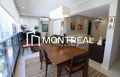 Imagem: O apartamento possui 1 Dormitório, 2 Banheiros, 1 Vaga na garagem