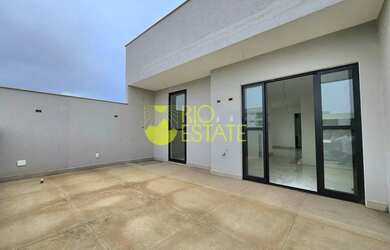 Imagem: O apartamento na cobertura possui 3 Dormitórios, 2 Banheiros