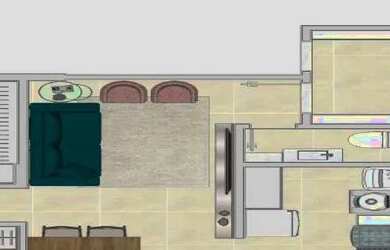 Imagem: O apartamento possui 3 Dormitórios, 3 Banheiros, 2 Vagas na
