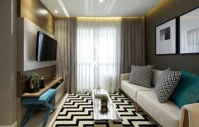 Imagem: O apartamento na cobertura possui 3 Dormitórios, 3 Banheiros