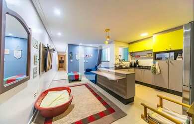 Imagem: O apartamento na cobertura possui 3 Dormitórios, 3 Banheiros