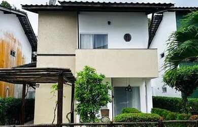 Imagem: A casa em condomínio possui 4 Dormitórios, 4 Banheiros, 2