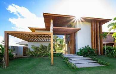 Imagem: A casa em condomínio possui 5 Dormitórios, 5 Banheiros, 3