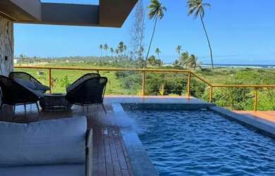 Imagem 2: CASA DE ALTÍSSIMO PADRÃO - FRENTE MAR - ALPHAVILLE GUARAJUBA - ALTO LUXO