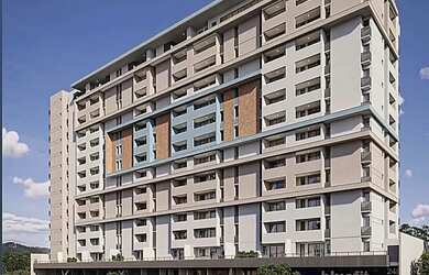 Imagem: O apartamento possui 2 Dormitórios, 2 Banheiros e 55m² de