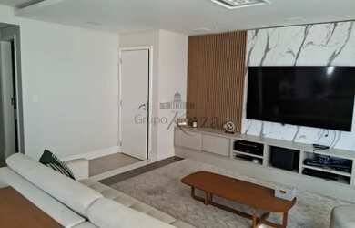 Imagem: O apartamento na cobertura possui 4 Dormitórios, 5 Banheiros