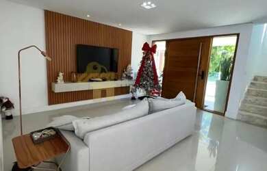 Imagem: A casa em condomínio possui 4 Dormitórios, 5 Banheiros, 4