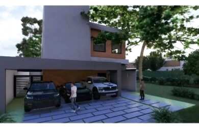 Imagem: A casa em condomínio possui 4 Dormitórios, 5 Banheiros, 3