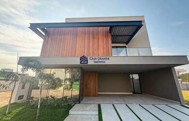 Imagem: A casa em condomínio possui 5 Dormitórios, 5 Banheiros, 4