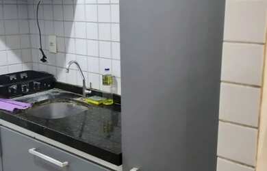 Imagem 14: OALUGUEL DE APARTAMENTO. Churrasqueira, Imóvel mobiliado, Varandae48m²...