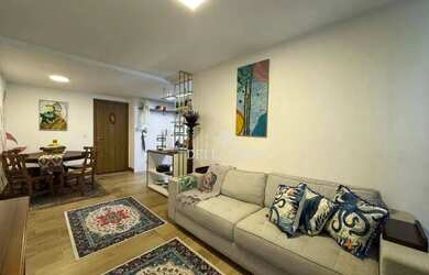 Imagem: O apartamento possui 1 Dormitório, 2 Banheiros, 2 Vagas na