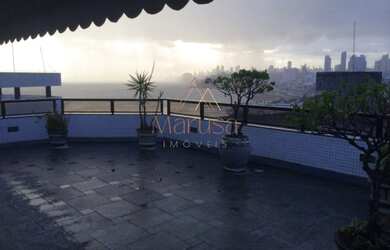 Imagem: O apartamento na cobertura possui 5 Dormitórios, 5 Banheiros