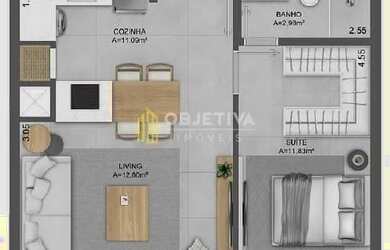 Imagem 14: Cobertura Duplex à venda 2 Quartos 2 Suites 2 Vagas 186.36M² Mont Serrat Porto Alegre - RS