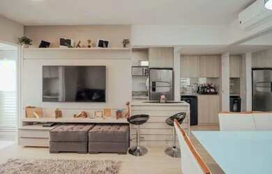 Imagem: O apartamento possui 3 Dormitórios, 2 Banheiros, 2 Vagas na