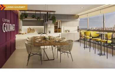 Imagem: O studio possui 1 Dormitório, 1 Banheiro, 1 Vaga na garagem