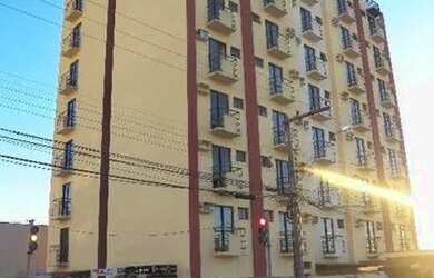 Imagem: O apartamento possui 1 Dormitório, 1 Banheiro, 1 Vaga na garagem