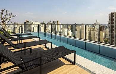 Imagem: O apartamento possui 2 Dormitórios, 2 Banheiros, 1 Vaga na