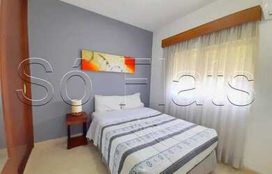 Imagem 8: Flat na Rua Funchal totalmente mobiliado, com cozinha completa para locação....