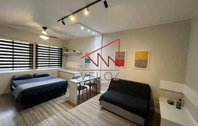 Imagem: A kitnet possui 1 Banheiro, 24m² de Área e está localizado