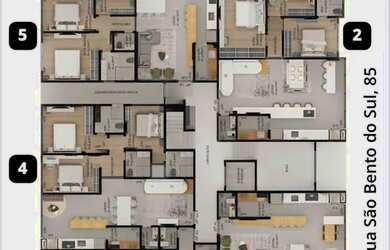 Imagem 14: Lançamento Apartamento 3 Dormitórios 3 suítes no Centro de Pomerode